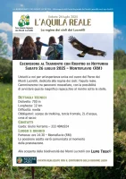 Sulle tracce dell’Aquila Reale nei Monti Lucretili, escursione al tramonto