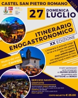 Itinerario Enogastronomico 2025, XXª edizione