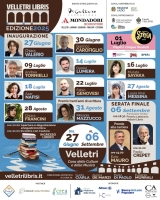 Una grande estate di libri, autori e cultura sotto le stelle a Velletri Libris 2025